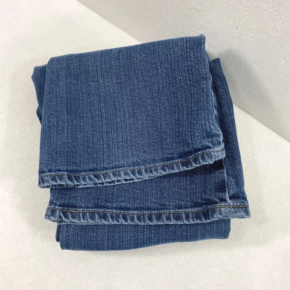 The Limited Jeans Women 6R Bootcut Flap Pocket Mid Rise Medium Wash Denim
